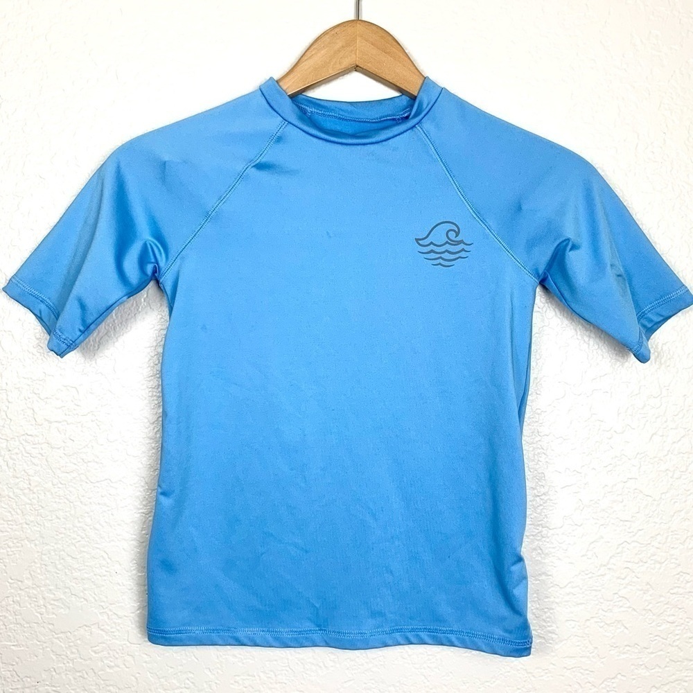 Art Class Blue RashGuard Top